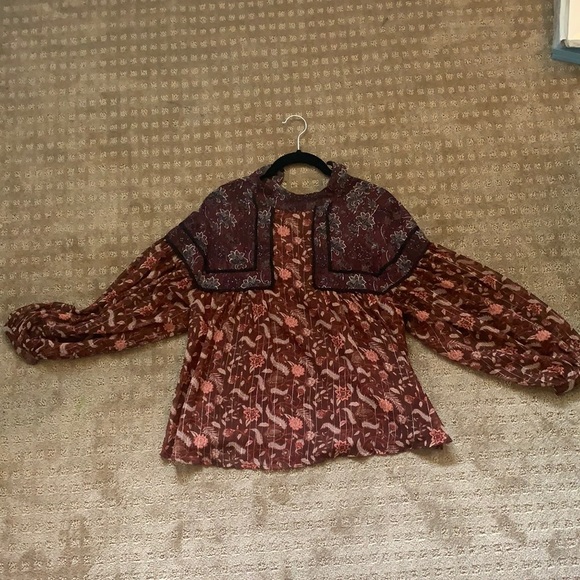 Zara high neck blouse - Picture 2 of 6